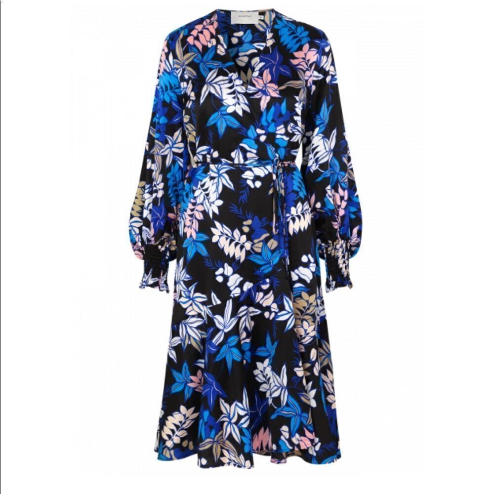 ‎Munthe Jamie Floral Wrap Dress